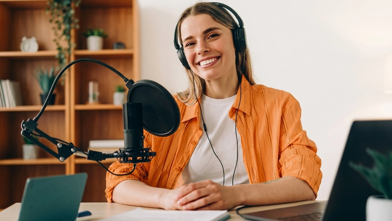 Produktion eines Audio-Spots im Tonstudio