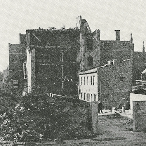 Greven Haus nach dem Krieg