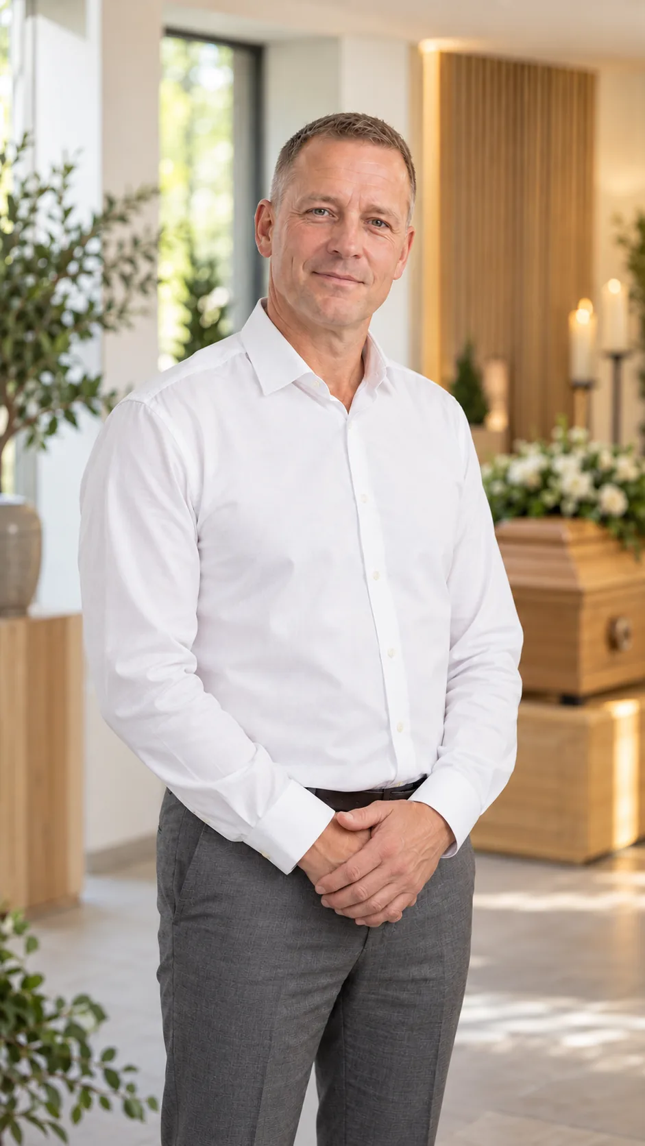 Porträt von Michael Mustermann, Verantwortlicher für Zeremonien