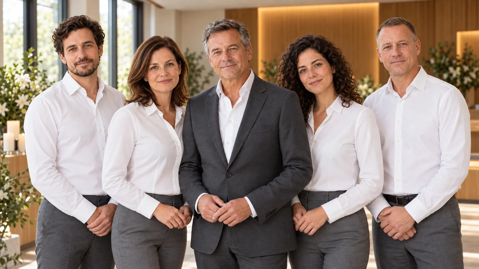 Das Team von Bestattungen Mustermann