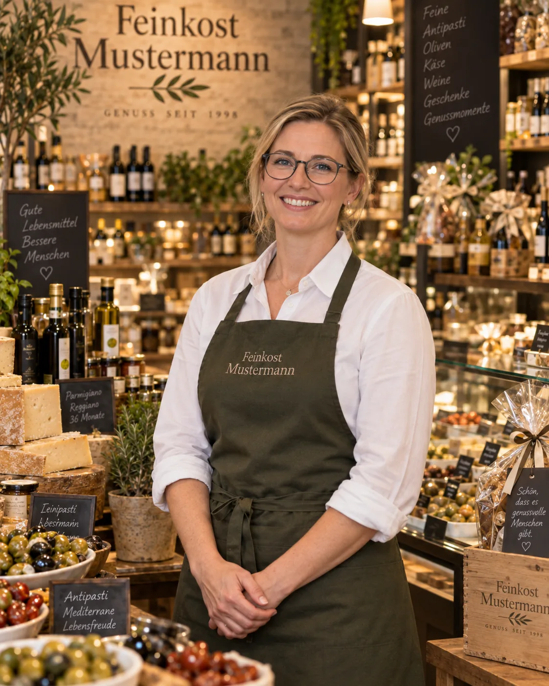 Anna Musterfrau, Kundenservice