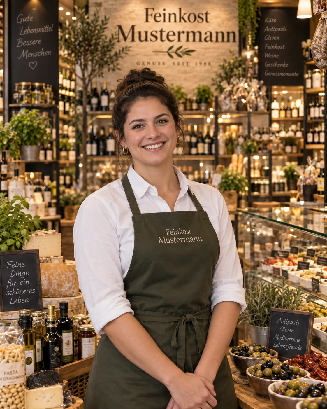 Mia Musterfrau, Verkauf & Geschenkservice