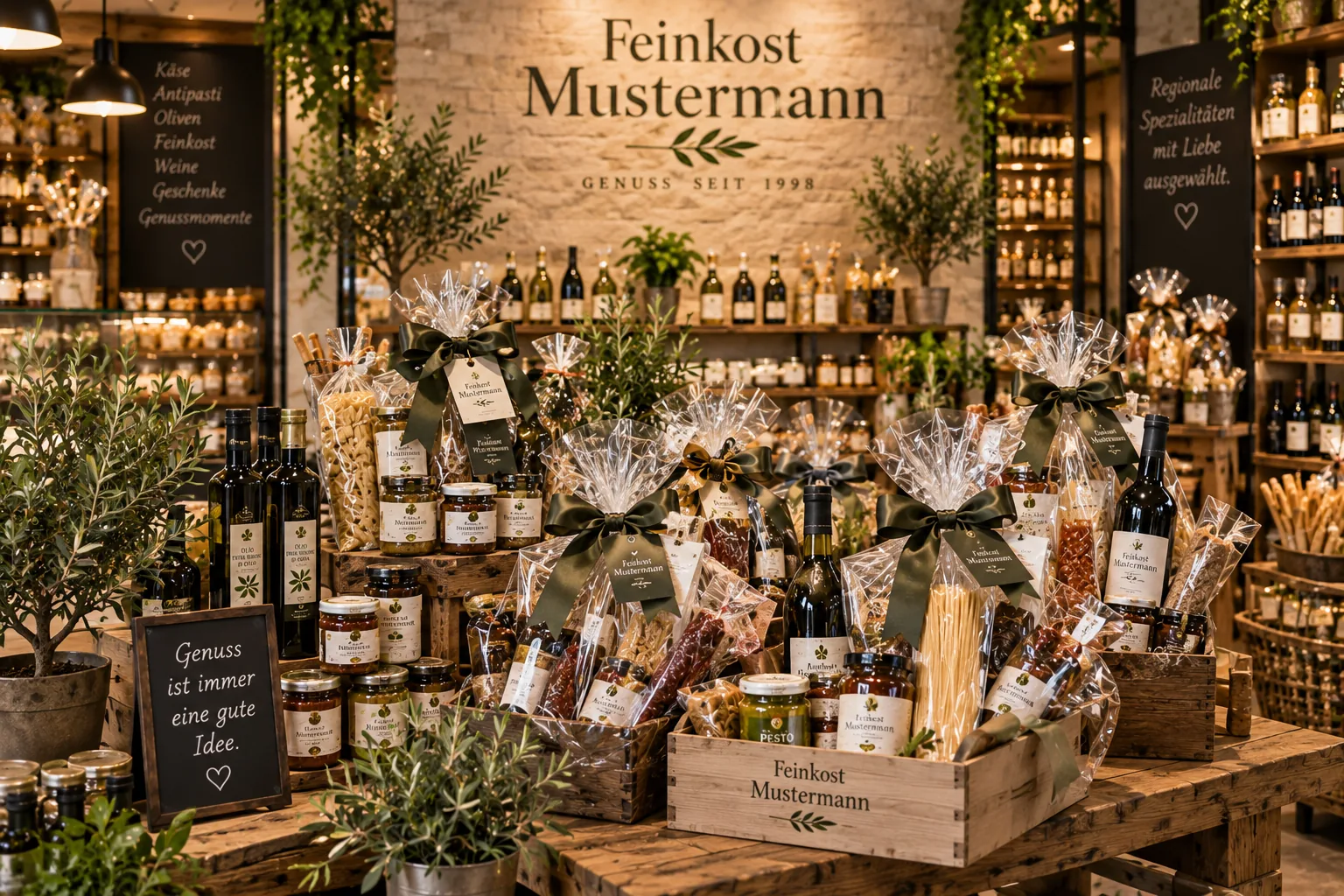 Feinkost Präsentkörbe und Geschenkideen