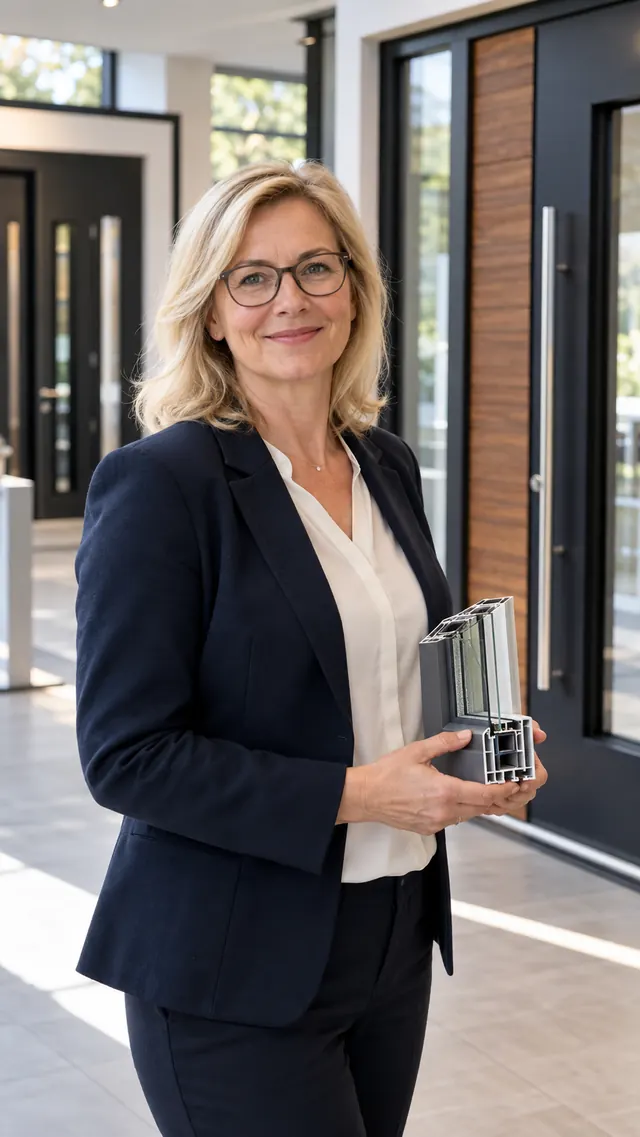 Sabine Musterfrau – Kundenberatung und Ausstellung