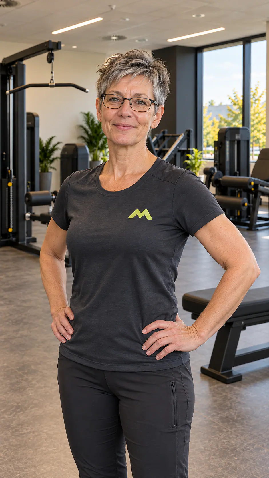 Judith Musterfrau, Trainerin und Einsteigerbetreuung.
