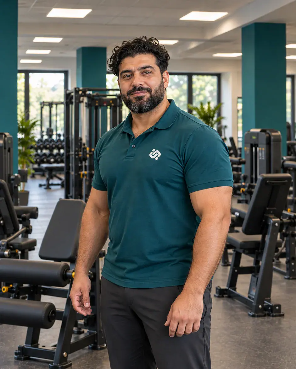 Porträt von Tarek Mustermann, Stellvertretung und Trainingsleitung.
