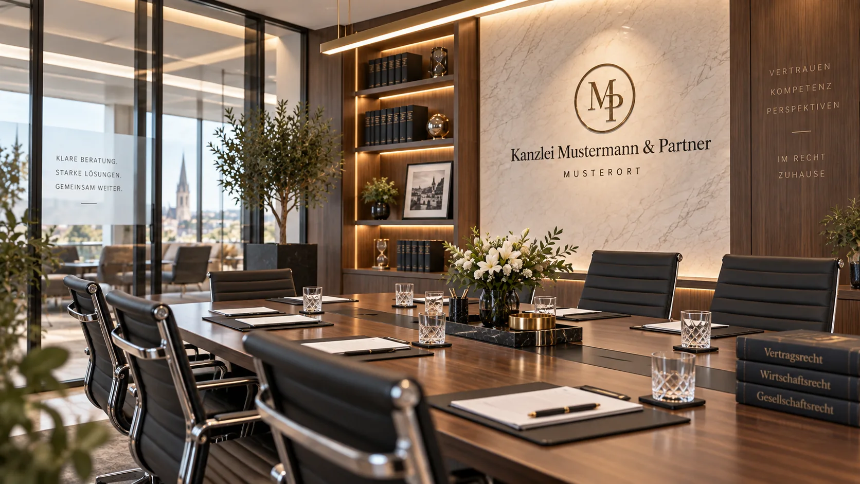 Konferenzraum der Kanzlei