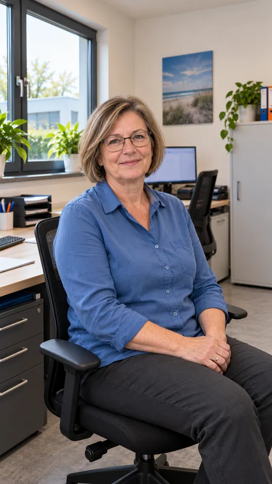 Sabine Musterfrau, Büro und Auftragsorganisation