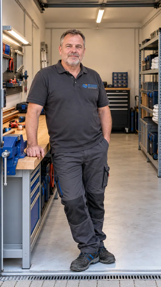Thomas Mustermann, Inhaber und technische Leitung