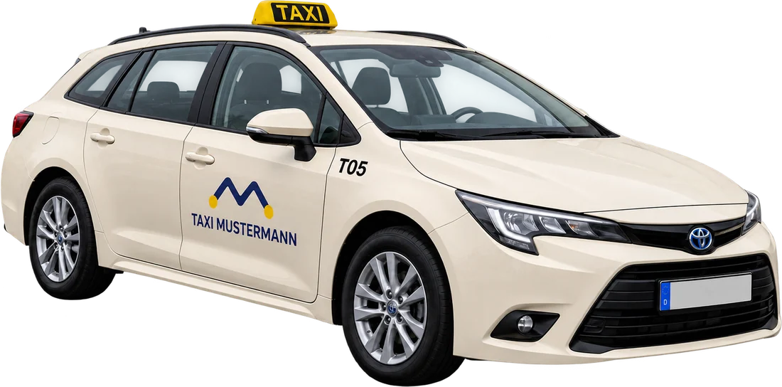 Kompakter Hybrid-Kombi, freigestellt