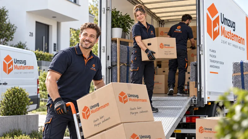 Einlagerung & Transport - Ladebordwand und geschützter Frachtraum