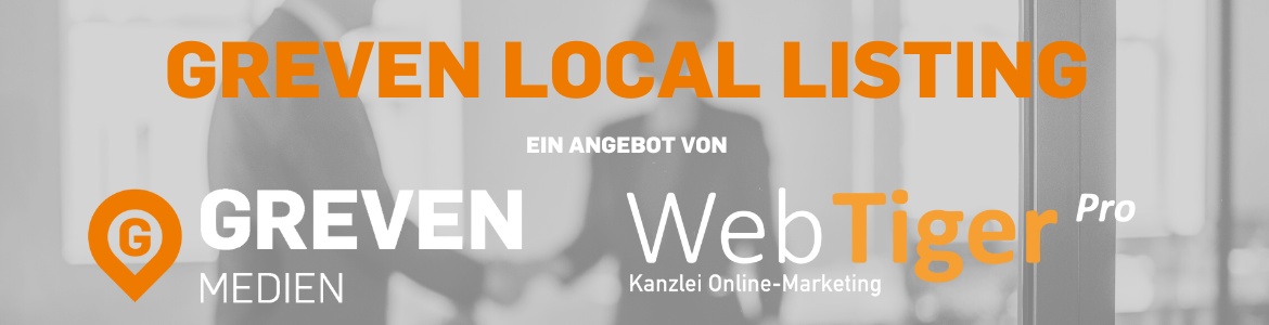 Greven Local Listing - Eine Kooperation von Greven Medien und WebTiger Pro