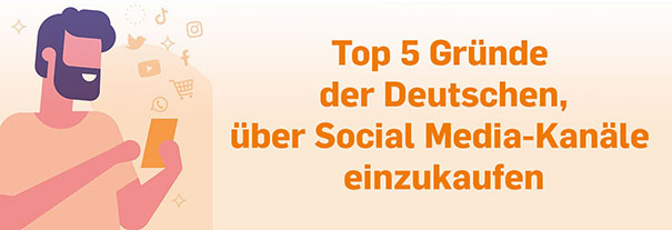 Die Top 5 Gründe der Deutschen, über Social Media einzukaufen